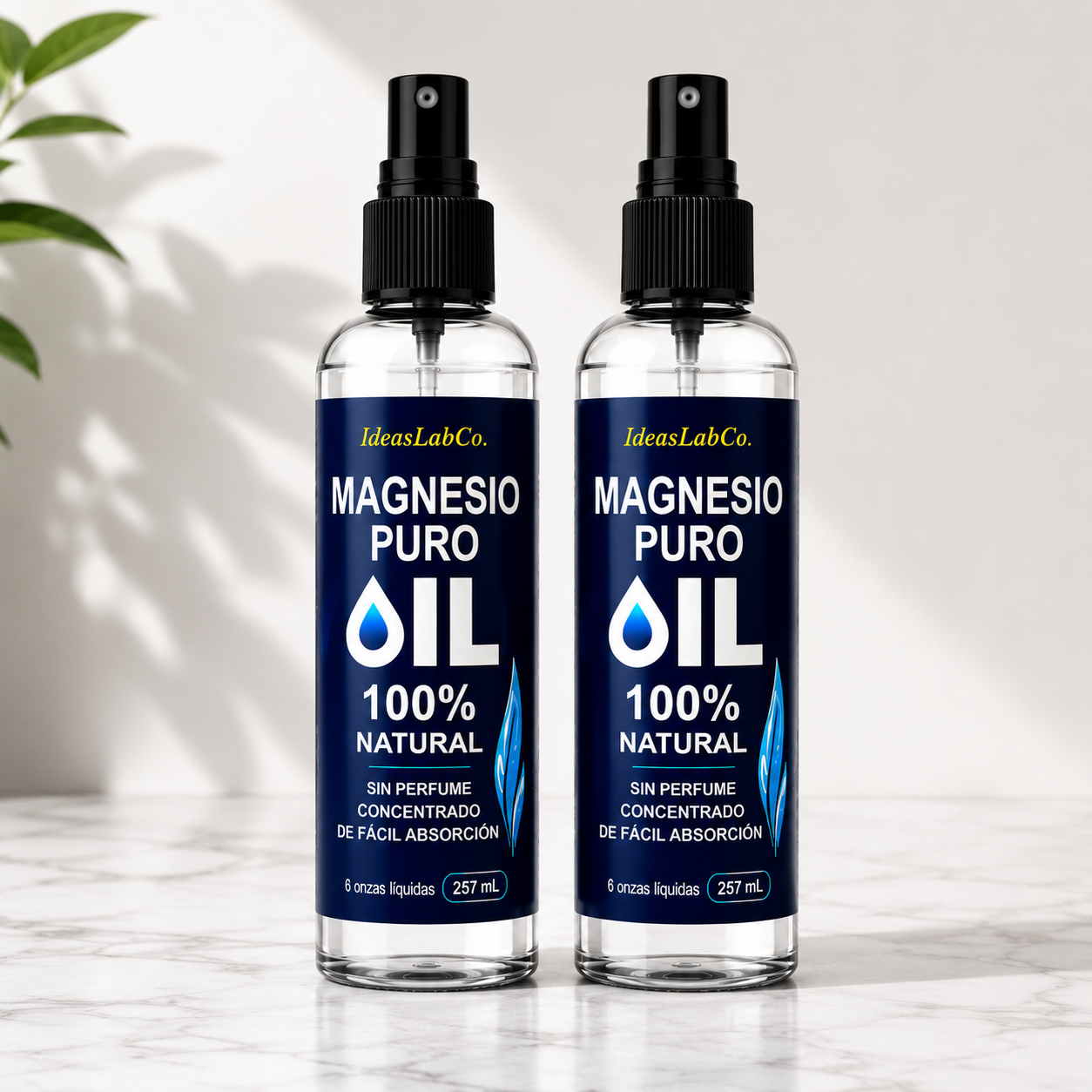 MAGNESIO PURO OIL 100% NATURAL x 2 UNDS